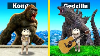 GODZILLA FAMILY VS KONG FAMILY In GTA 5