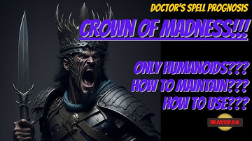 How To Use The Spell Crown Of Madness For Dungeons and Dragons