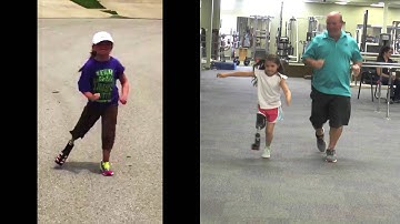 Update on Katie, AK: Training on Her Running Prosthesis