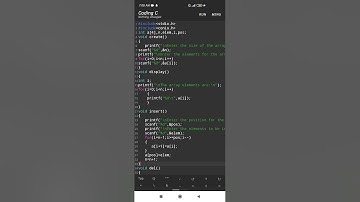 Array operations like create, display, insert, delete,exit