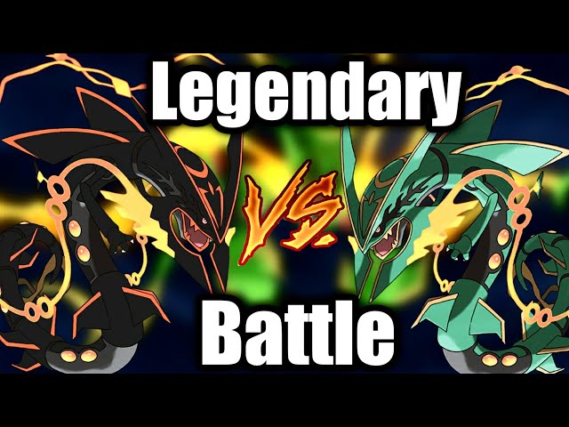 Mega Rayquaza vs Shiny Mega Rayquaza. Who will win. Explained in