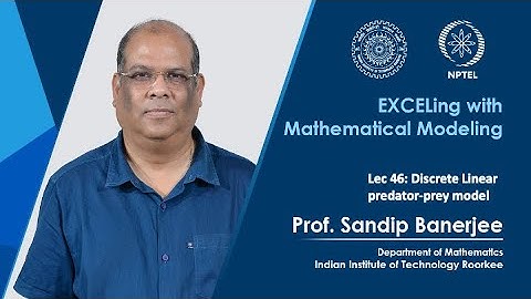 Lec 46: Discrete Predator-Prey Model