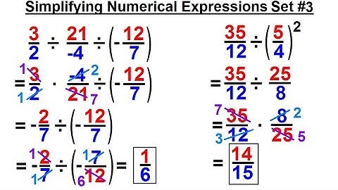 Algebra - Ch. 0.6: Basic Concepts (22 of 36) Simplifying an Algebraic Expression Set #3