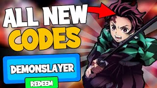 ALL 4 *NEW* SECRET CODES IN DEMON SLAYER RPG 2 (ROBLOX) [AUGUST-6