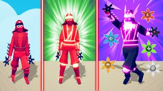 EVOLUTION of 5 ELEMENTS SUPER SENSEI | TABS - Totally Accurate Battle Simulator | TABS