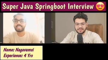 Java Spring Boot 4 Yrs Interview Experience