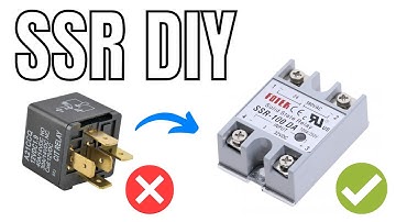 RELÉ de ESTADO SÓLIDO Muy Fácil de Hacer! | DIY SSR