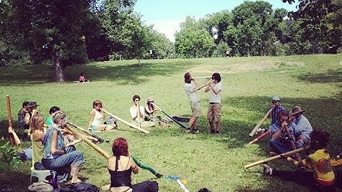 Central Park Didgeridoo Class with Didge Project