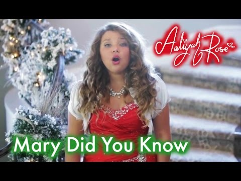 Mary Did You Know 12 Year Old Aaliyah Rose Youtube - mary did you know roblox id
