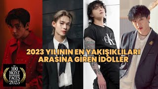 ‘’2023 yılının en yakışıklı yüzleri’’ sıralamasına giren erkek idoller