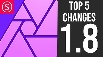 Affinity Photo 1.8: What you need to know - Update review, the most important Changes