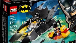 Batboat The Penguin Pursuit Review Set