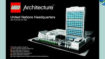 21018 LEGO® Architecture United Nations Headquarters Manual Brickmanuals Instruction Archive