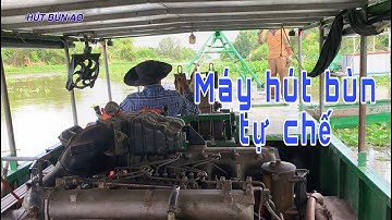 Máy bơm bùn ao nạo vét sông lớn lắp ao to 800 mét khối | HÚT BÙN AO