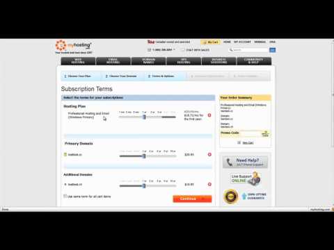How To Sign Up With myhosting.com