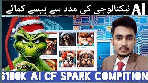 How To make money with Ai Art|$100k Ai competition  of CF spark|Explain in urdu|Crativefabrica.com..