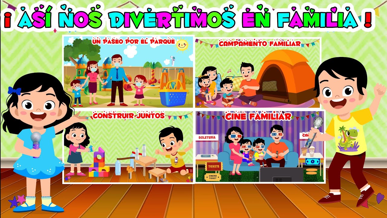 ASÍ NOS DIVERTIMOS EN FAMILIA ( VIERNES 17 DE SETIEMBRE) #APRENDOENCASA ...