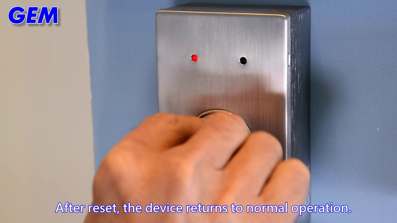 PBH 350DE Electromechanical Push Bar