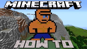 Minecraft ~8 Bit~ HOW TO : The Thing ~Marvel~ ( Tutorial ) /W Killerkev