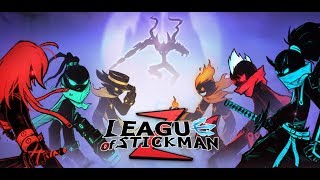 League of Stickman 2-Best Fight RPG screenshot 1