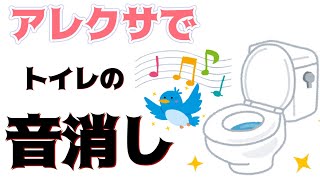 アレクサ（アマゾン）でトイレの音消し（スマートホーム・音姫）