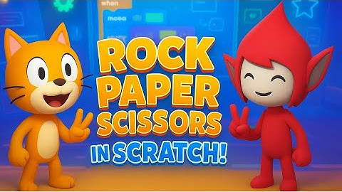 Create an EPIC Rock Paper Scissors Game in SCRATCH