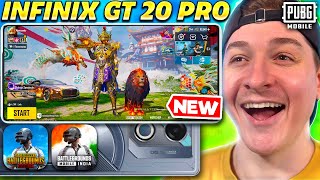 The PERFECT PHONE for PUBG MOBILE 🤯 Infinix GT 20 Pro Unboxing!