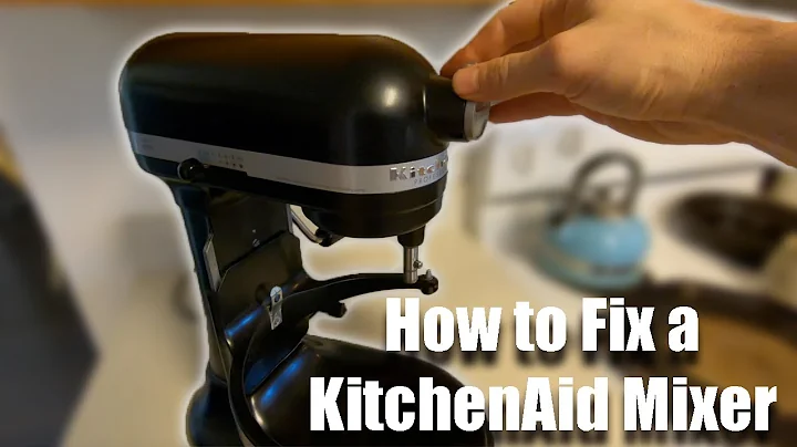 KitchenAid Professional 600 Stand Mixer Not Turning - Worm Gear Follower Replacement