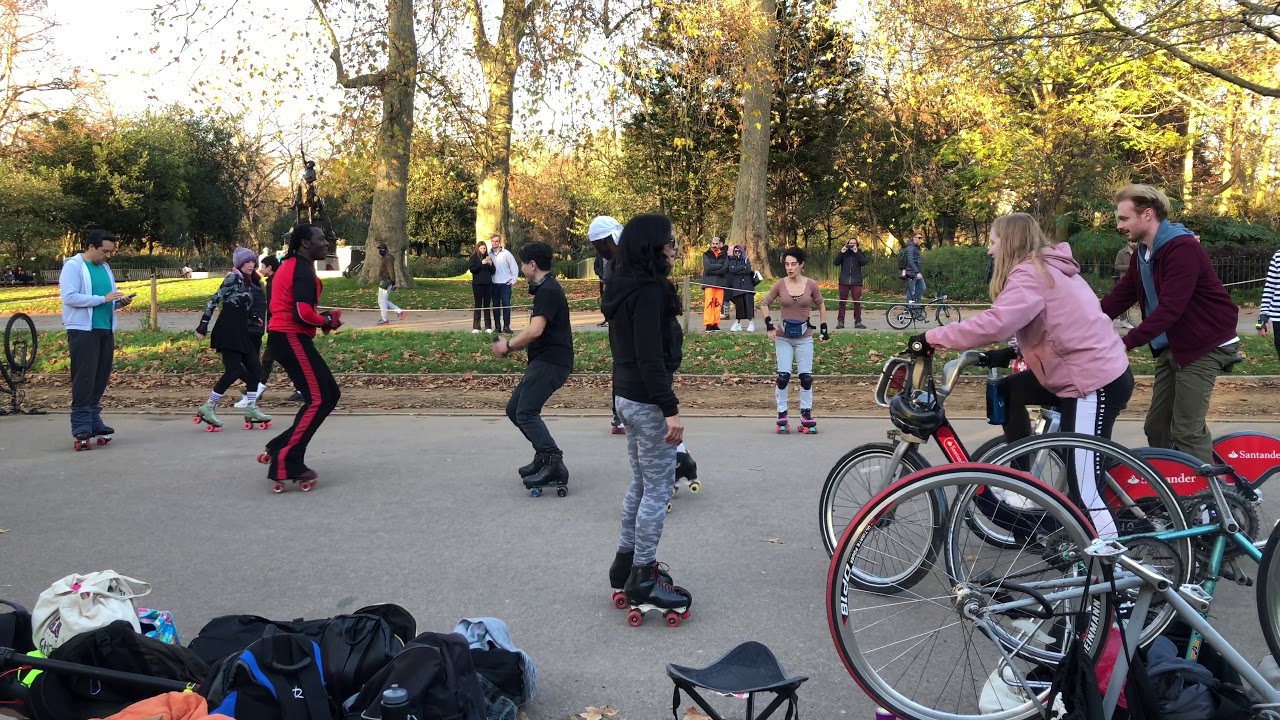 Skating Crew at Hyde Park London 2020 4K 🛼🛼🛼 YouTube