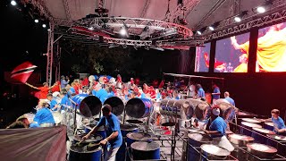Croyden steel Orchestra (VIEW FROM THE STAGE) UK National Panorama 2024 steel pan competition Croyden steel Orchestra (VIEW FROM THE STAGE) UK National Panorama 2024 steel pan competition
