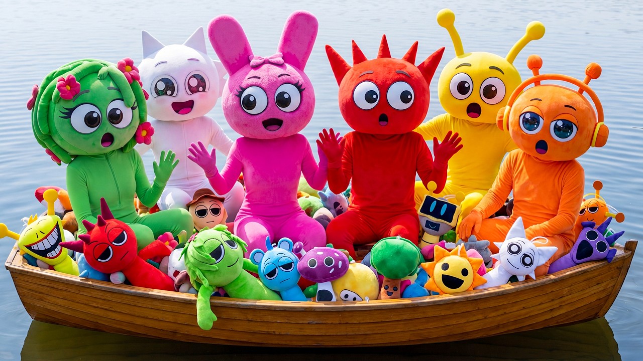 Pinki & Friends Boat Adventure – Searching for Sprunki! - YouTube