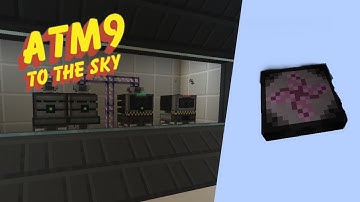 ATM9 To the sky: EP8 Mekanism and ProjectE