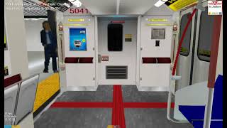 OpenBVE #9 - Line 1 Yonge University -Toronto Rocket subway train