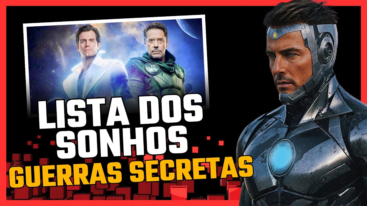 VINGADORES GUERRAS SECRETAS: Personagens que a Internet EXIGE no filme! (Cavill, Cruise e mais)
