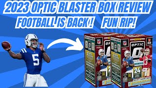 Pulled Auto & Patch Card and More!2023 Optic Football Blaster Box Review Fun Rip for $30? Tune in!