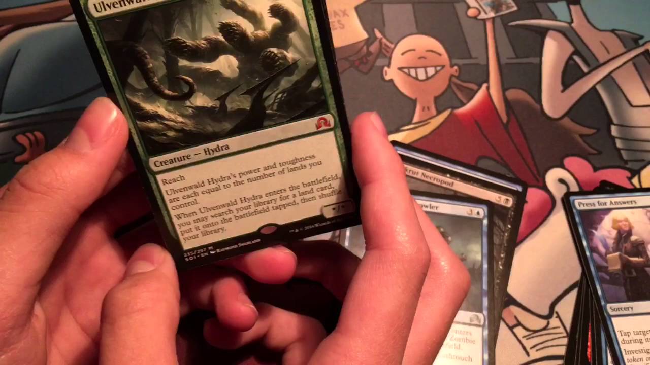 MTG Shadows Over Innistrad Booster Pack Opening #2 ULVENWALD HYDRA?!