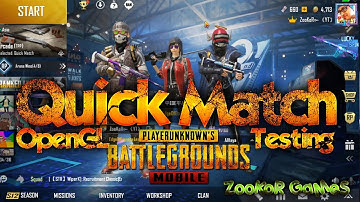 PUBG Mobile Quick Match Fun - Gameloop OpenGL Testing With AMD Graphic Card - ZooKor GaMeS