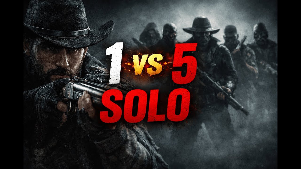 1v5 en Hunt Showdown – Me quedé SOLO y sobreviví - YouTube