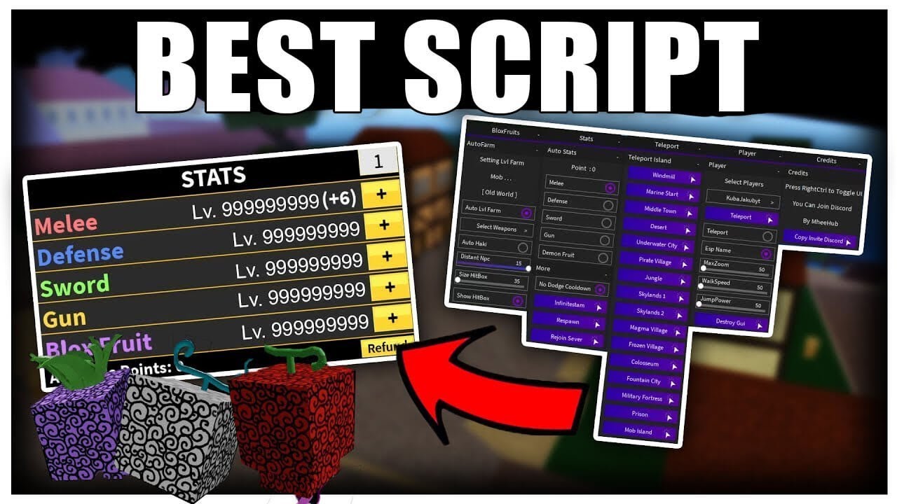 BLOX FRUITS SCRIPT | Arceus X - ROBLOX FRUIT HACK | WORK OCTOBER 2022 ...