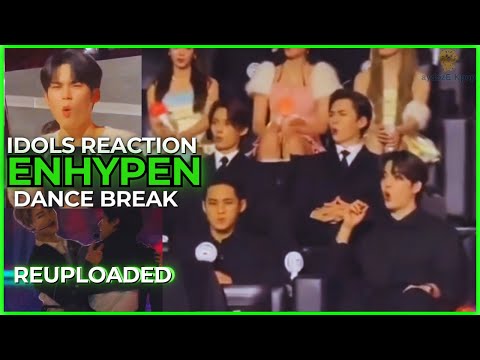 Seventeen Reaction Enhypen Dance Break Golden Disc Awards 2024 Jakarta Reuploaded