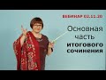 ЕГЭ Русский язык // Основная часть итогового сочинения