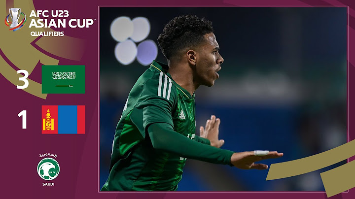 ملخص مباراة | السعودية 3 × 1 منغوليا | تصفيات كأس آسيا تحت 23 سنة الجولة الأولى 2023/9/6