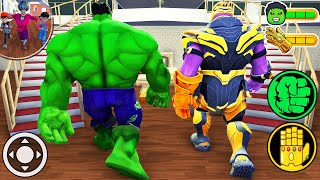 HULK and THANOS Control Special Mission in Scary Teacher 3D