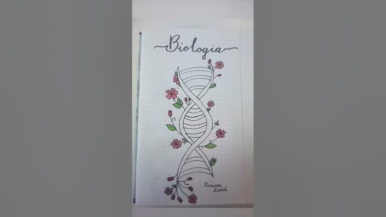 Pierwsza Strona Do Zeszytu Do Biologii Pierwsza strona zeszytu do biologii #shorts - YouTube