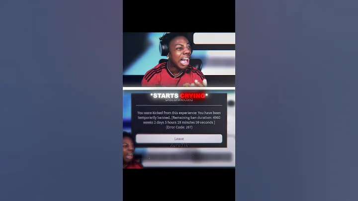 Ishowspeed Gets Banned On Roblox! 💀😂