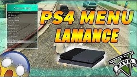 PS4 GTA 5 Mod Menu "Lamance Menu 0.3" by David (Playstation 4, FW 4.05) + DOWNLOAD!