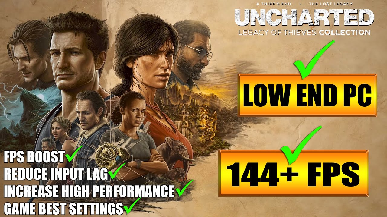 Uncharted: The Lost Legacy, Patch 1.4, Optimized Settings