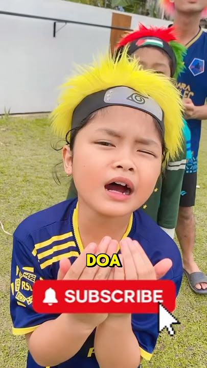 Nyanyi lagu Ayah ku kirimkan doa #lucu #laguanakanak #laguanak #nyanyilucu #ytshorts