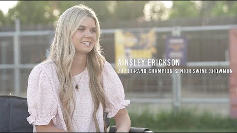 Arizona National: 2023 Champion Senior Swine Showman - Ainsley Erickson