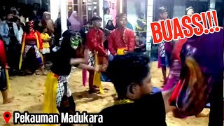 Janturan Ngesti Laras.Indange Ganas Bigarr!!! Kuda Kepang Barongan Pentul